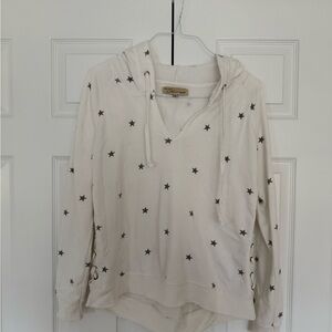 V-Neck Tunic/Hooded Sweatshirt